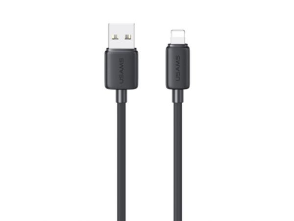 Cable de Datos USB A a Lightning 2.4A 1M Negro USAMS